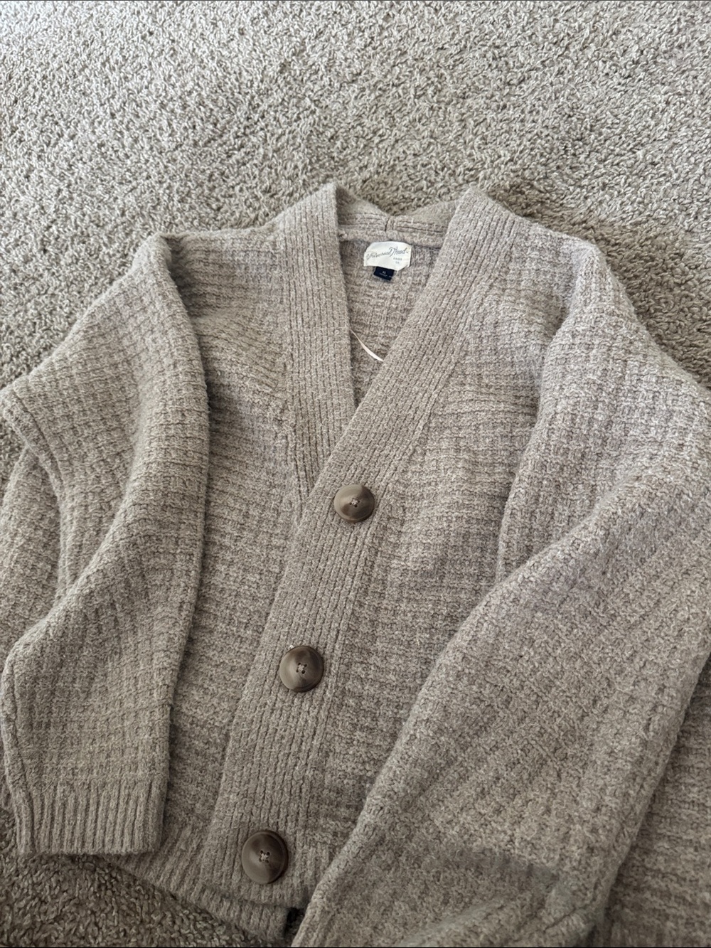 Oatmeal Cardigan